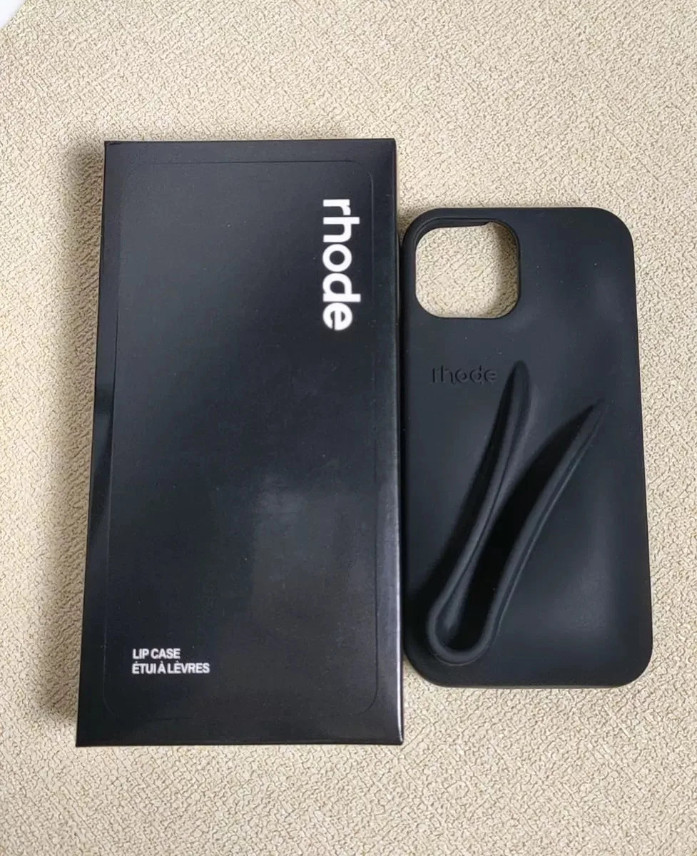 RHODEO riginal quality fashion phone case for iPhone17/16/15/14/13/12 Pro Max, girl phone case, box packaging (without lipstick)