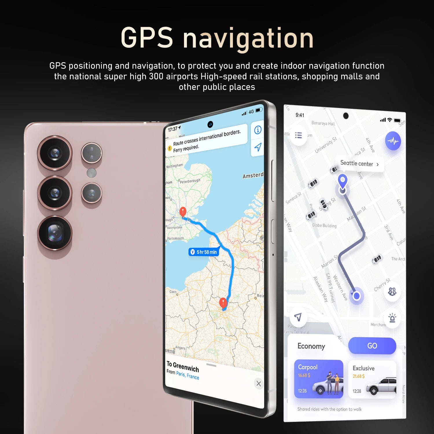 S25 Ultra,Smartphone Android,6.8 inch,12+512GB ROM,4G Network,Mobile phones,Dual SIM,24+48MP Camera,Cellphones