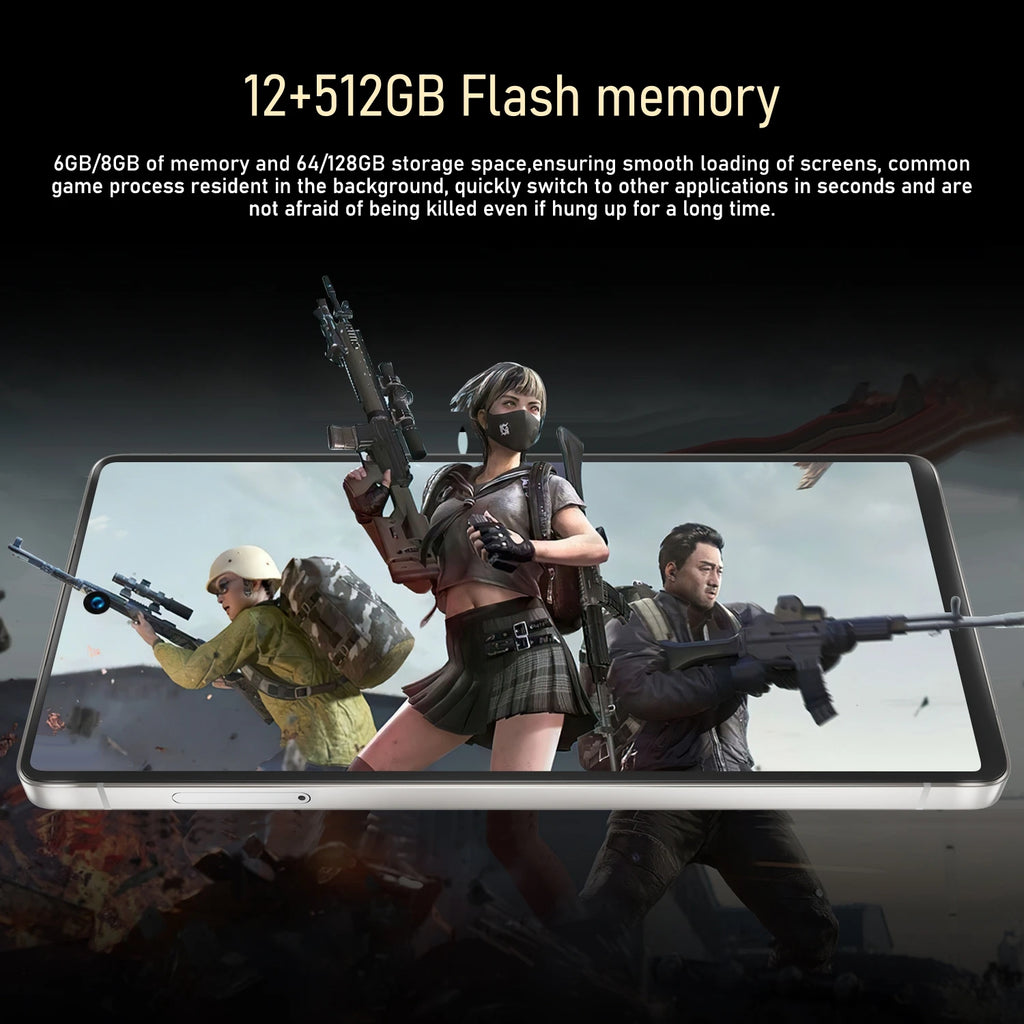 S25 Ultra,Smartphone Android,6.8 inch,12+512GB ROM,4G Network,Mobile phones,Dual SIM,24+48MP Camera,Cellphones