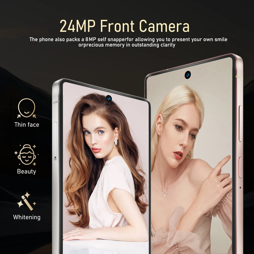 S25 Ultra,Smartphone Android,6.8 inch,12+512GB ROM,4G Network,Mobile phones,Dual SIM,24+48MP Camera,Cellphones